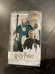 Harry Potter Quidditch Draco Malfoy Figure with Broomstick Wizarding World - Picture 1 of 3