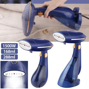 Handheld Garment Clothes Steamer Portable Travel Home Steam Iron Sanitiser 1500W - Picture 1 of 11