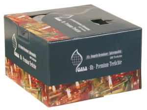 8 Hour Premium Tea Lights, Ø 3,8cm, White (100 Pack) High Quality - Picture 1 of 2