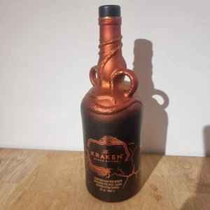 Botella de ron vacía Kraken Unknown Deep #03 Copper Scar edición limitada - Imagen 1 de 5