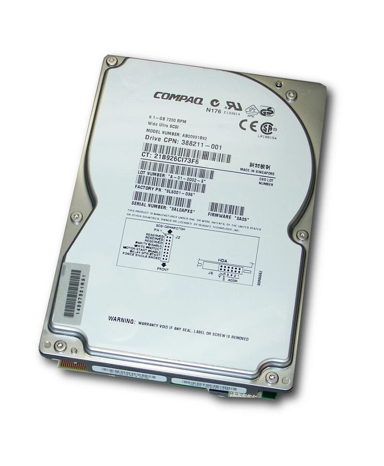 Compaq AB00931B92 9 GB New - Image 1 of 1