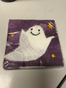 Halloween Ghost & Friends Beverage Napkins 16ct New! - Picture 1 of 2