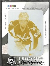 2010-11 Upper Deck The Cup Yellow Printing Plate #SPGU-141 Marcus Johansson 