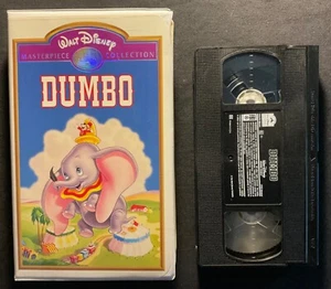 Disney's Dumbo Masterpiece Edition VHS in White Clamshell - Excellent !! - Picture 1 of 4