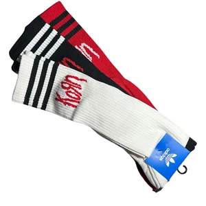 Korn Adidas Tube Socks - Stylish & Comfortable Athletic Crew Socks - Picture 1 of 5