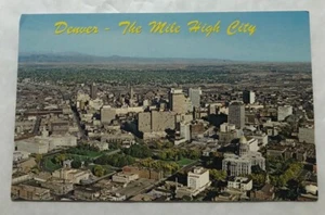 Aerial View Denver, Colorado. Cartolina (M2) - Foto 1 di 2