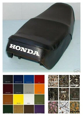 HONDA CB125 Seat Cover CB125S  1983 1984 1985  in 25 COLORS with beading  (W/ST) - Image 1 of 3