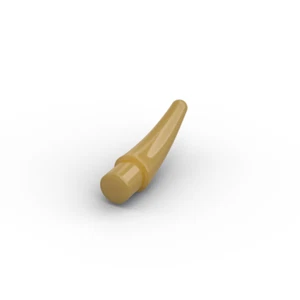 Lego 300x Zahn Kralle Horn barb claw 53451 pearl gold SW1 - Picture 1 of 1