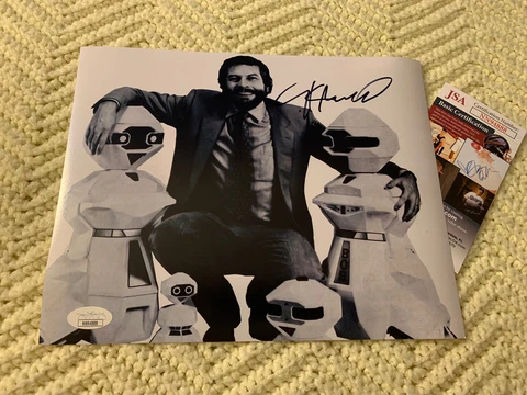 Nolan Bushnell Signed 8 X 10 Photo JSA Authentication COA Autographed Cover