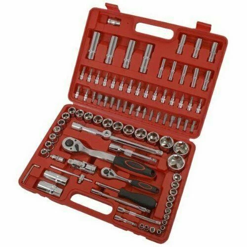Neilsen CT0697 94 pc Socket Tool Set Professional Quality 94pc, Silver - Image 1 of 1