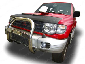 Bonnet BRA für Mitsubishi Pajero 1990 - 2000 Steinschlagschutz Haubenbra Tuning - Picture 1 of 3