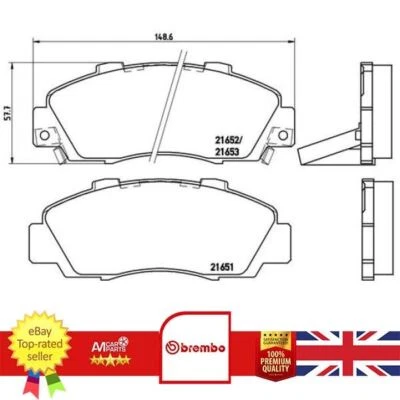 Комплект тормозных колодок для Acura CLLEGEND NSX RL TL 06450S0AJ00 - Изображение 1 из 4