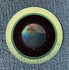 Scott #3412, $11.75 Space Achievement and Exploration, Souvenir sheet, MNH - Picture 1 of 2