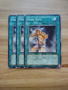 Yu-Gi-Oh - Mind Wipe 3X - Full Playset - Picture 1 of 1