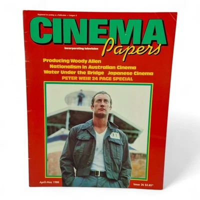 Australian Cinema Papers Magazine May 1980 Issue 26 Film Reviews Interview - Image 1 of 4