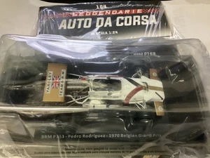 F1, BRM P153 PEDRO RODRIGUEZ , BELGIO GP 1970 1/24 DIE CAST nuova sigillato - Imagen 1 de 4