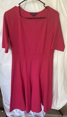 Vestido Lands End para mujer color rojo/rosa arándano talla S/P 6-8 vacaciones Foto 1 de 4