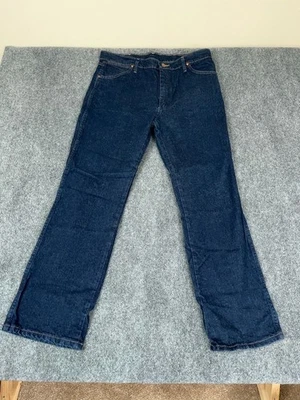 Pantalones de mezclilla vintage Wrangler corte vaquero para hombre 36x30 corte bota 947 STR Foto 1 de 4