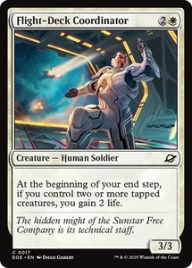 4x Flight-Deck Coordinator Near Mint NM Edge of Eternities x4 Magic MTG PLAYSET - Picture 1 of 1