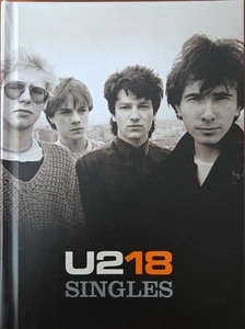U2 - 18 Singles (CD+DVD, 2006) BOOK CASE LIVE MILAN VERTIGO NEW WAVE ROCK BONO - Picture 1 of 2