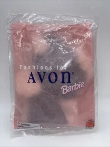 Vintage 1996 Avon Fashions for Barbie 16805 NEW Denim Outfit W/Accessories - Picture 1 of 3
