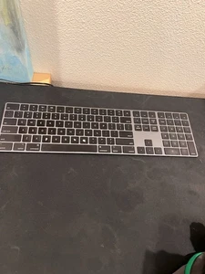 Apple Magic Keyboard with Numeric Keypad Space Gray/Black - Picture 1 of 8