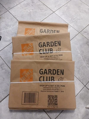 3-5 Packs Of Craft Heavy-Duty Brown Paper Plant Bags 46" x 16" Ea  (15 Bags) - Image 1 of 4