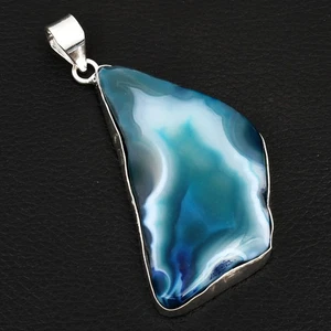 Solar Achat Edelstein ethnische Handarbeit Anhänger Schmuck für Neujahr 2,72" AP-27337 - Bild 1 von 1