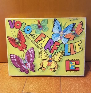 Volo di Farfalle Clementoni Gioco Epoca anni 70' Vintage Completo - Leggi Note - Foto 1 di 10