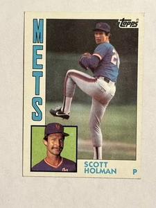 Scott Holman (#13) - New York Mets - 1984 Topps Baseball - Bild 1 von 2