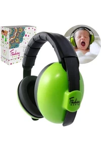Baby Gehörschutz Noise Cancelling Ohrenschützer für Alter 0-2+, grün. Friday-7care - Bild 1 von 2