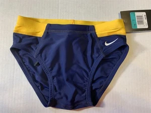 Nike Herren Victory Color Block Badeanzug Gr. 24 NESS4040-705 Varsity Maize Neu - Bild 1 von 9