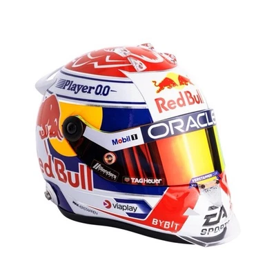 Adesivo adesivo capacete Max Verstappen 2024 Red Bull Racing Formula One F1 - Imagem 1 de 2