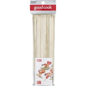 Goodcook 9.75 In. Bamboo Skewer (100-Count) 24451 Goodcook 24451 076753244510 - Picture 1 of 1