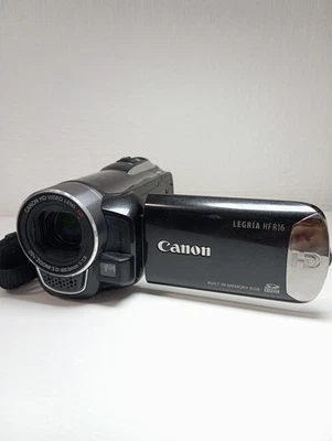 Canon Legria HF R16 camcorder black - Image 1 of 4