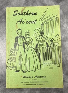 Vintage early 1957 SOUTHERN ACCENT - ALEXANDRIA, LOUISIANA southern cookbook - Picture 1 of 9