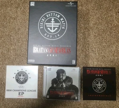 Juri Bratans aus Favelas 1 Box Deutschrap CD Top Zustand Sun Diego - Bild 1 von 2