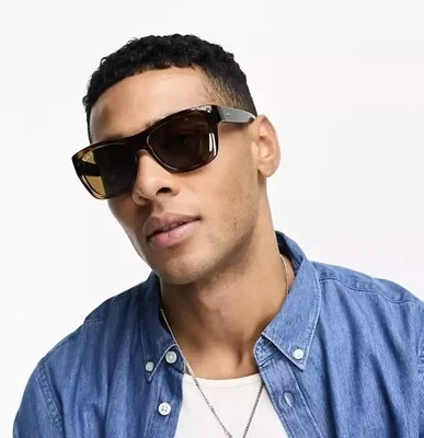 Óculos de sol RAY BAN havana/marrom POLARIZADO RB4194 710/83 53 NOVO NA CAIXA! Autêntico - Imagem 1 de 4