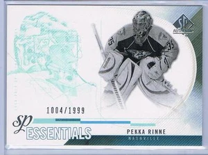 2010-11 UPPER DECK SP AUTHENTIC PEKKA RINNE ESSENTIALS SP /1999 #165 PREDATORS - Picture 1 of 1