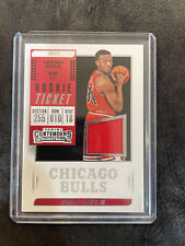 2018-19 Panini Contenders Rookie Ticket Patch Wendell Carter Jr. Chicago Bulls