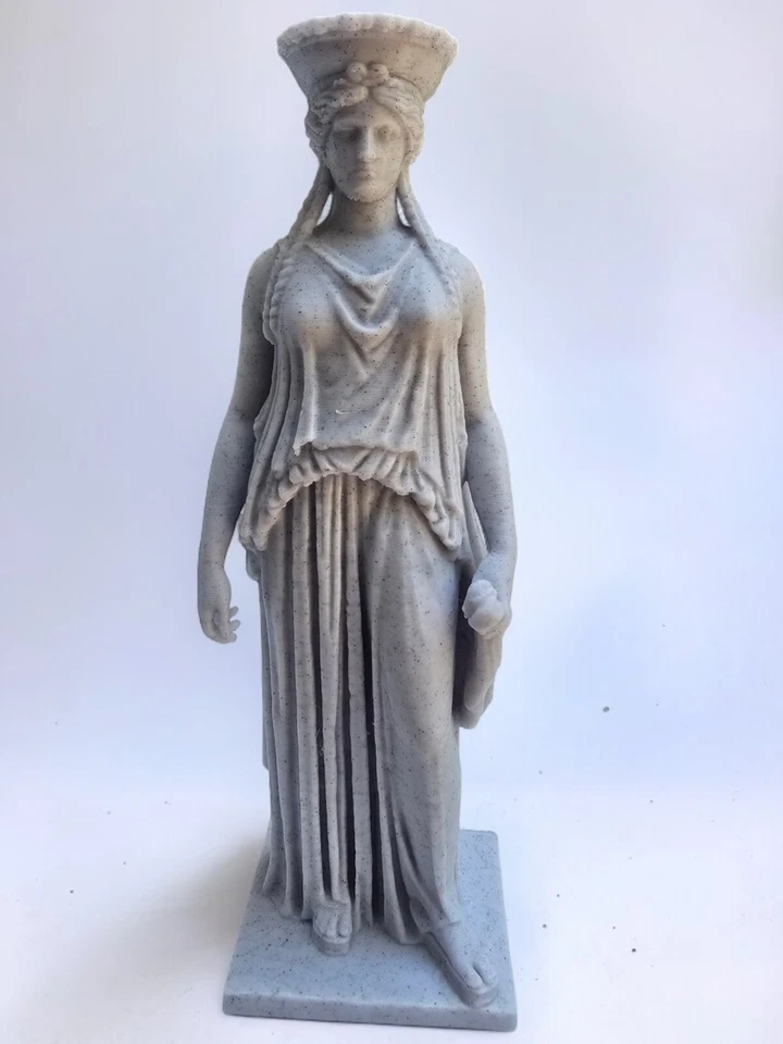 Estatua femenina griega cariátide - Escultura clásica - Decoración del hogar impresa en 3D Foto 1 de 3