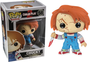 FUNKO POP VINYL MOVIES CHILDS PLAY 2 CHUCKY #56 BLOODY EXCLUSIVE NEW