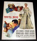 1953 OLD MAGAZINE PRINT AD, M-G-M "YOUNG BESS", STEWART GRANGER & JEAN SIMMONS!
