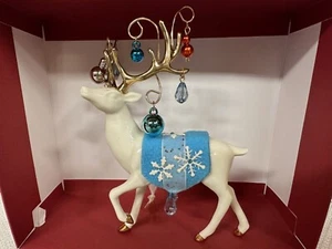 2018 Hallmark Keepsake Porcelain Regal Reindeer Christmas Ornament NEW - Picture 1 of 18