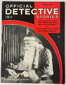 Official Detective Stories, January 1943, Vintage True Crime Stories, Pulp - Picture 1 of 4