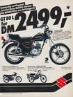 Suzuki GT 80 L - Reklame Werbeanzeige Original-Werbung 1982