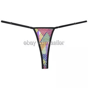 Seductive Women's Micro Bikini Thong Adjustable Sides for Customized Comfort - Picture 1 of 50