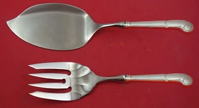 Juego de servir salmón de plata esterlina Castilian by Tiffany pescado hecho a medida Foto 1 de 3