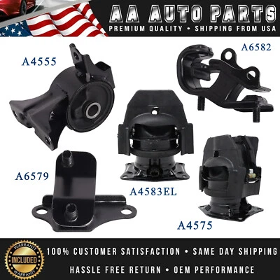 Montaje de motor y transmisión de 5 piezas para 05-06 Honda Odyssey V6 3,5 L Touring Foto 1 de 4