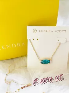 Collana catena Kendra S London blu chiaro oro o argento - Foto 1 di 8